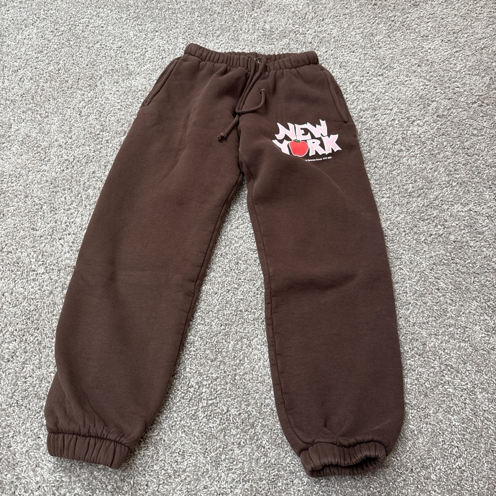 MADHAPPY limited edition new york city sweatpants (never worn before)
